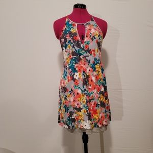 Altar'd State Floral Front/Back Keyhole Dress